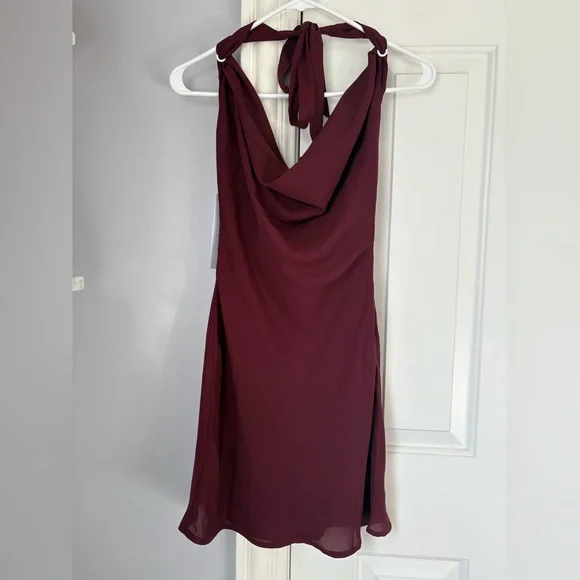 front button mini dress Regina Faux Leather Button Front Mini Dress